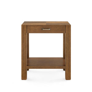 Velma 1-Drawer End Table-Blue Hand Home