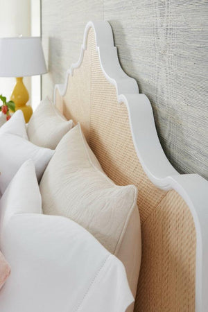 Victoria Queen Headboard-Blue Hand Home
