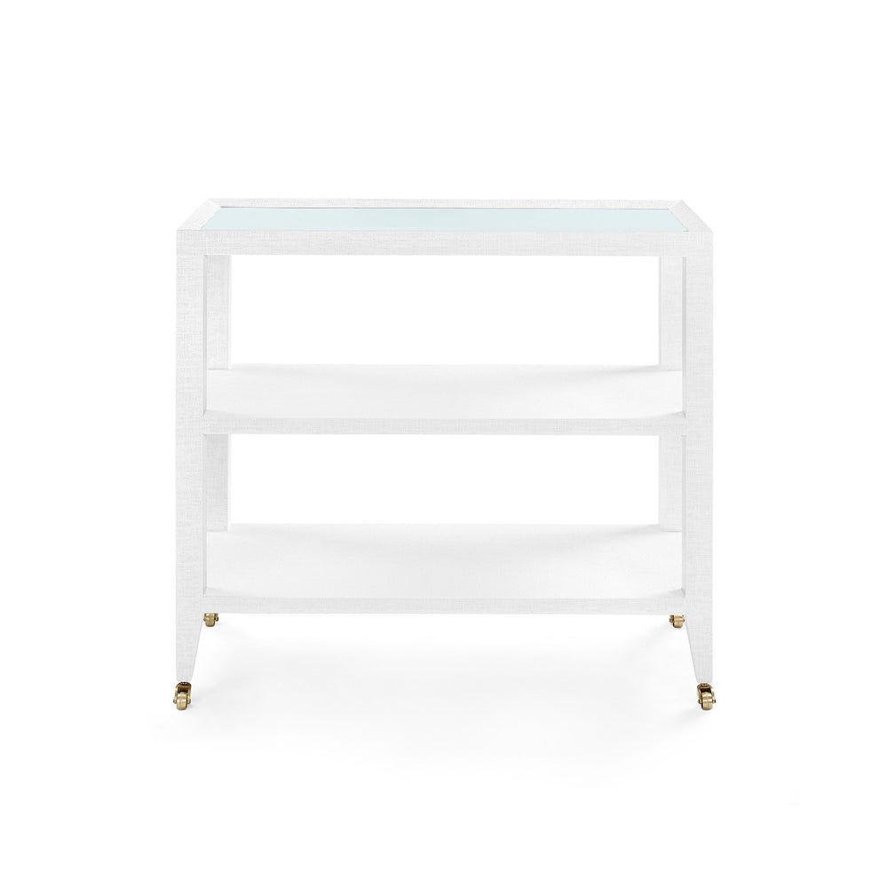 Villa & House Isadora Console Table with Glass Top-Blue Hand Home