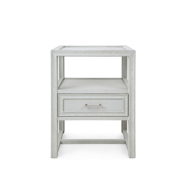 Vivian 1-Drawer Side Table / Soft Gray-Villa & House-Blue Hand Home