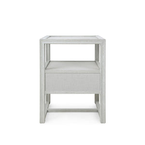 Vivian 1-Drawer Side Table / Soft Gray-Villa & House-Blue Hand Home