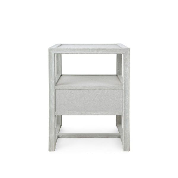 Vivian 1-Drawer Side Table / Soft Gray-Villa & House-Blue Hand Home