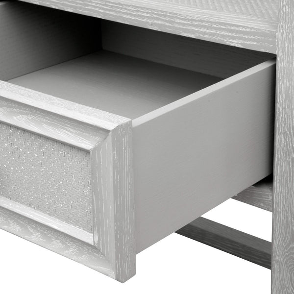 Vivian 1-Drawer Side Table / Soft Gray-Villa & House-Blue Hand Home