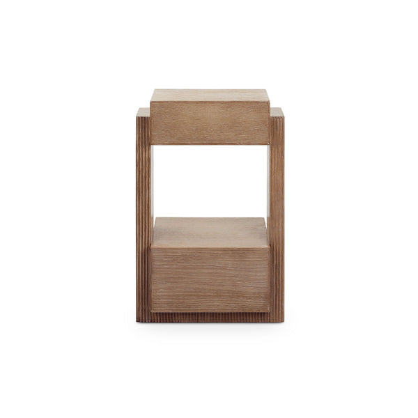Warren 2-Drawer End Table-Blue Hand Home