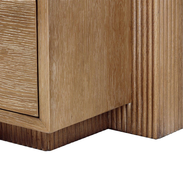Warren 2-Drawer End Table-Blue Hand Home