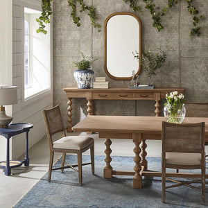 Clover End Table-Blue Hand Home