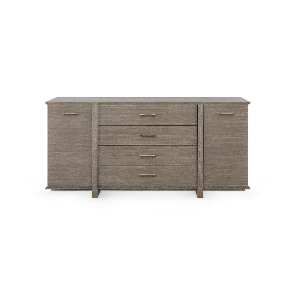 Watson 4-Drawer and 2-Door Cabinet-Blue Hand Home
