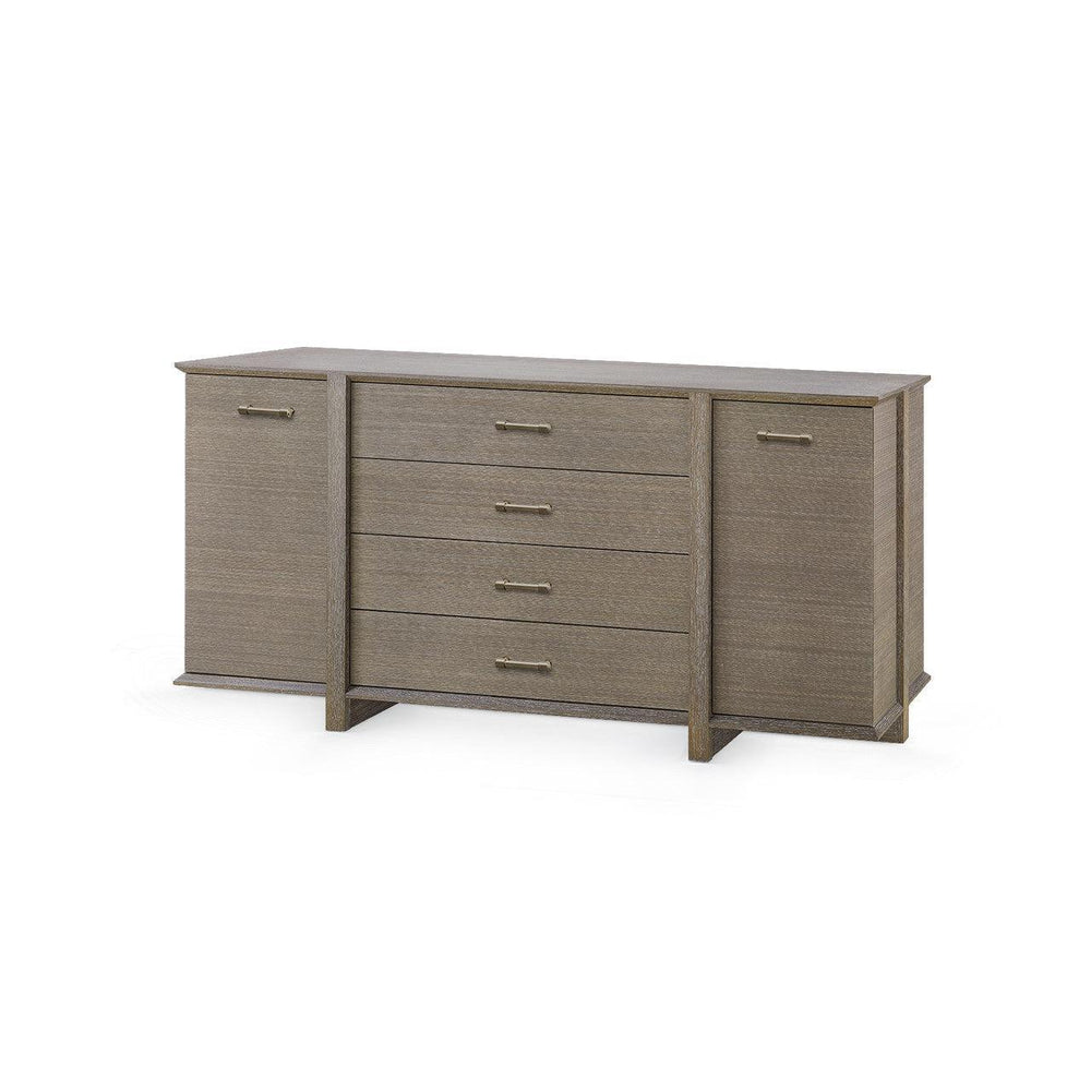 Watson 4-Drawer and 2-Door Cabinet-Blue Hand Home