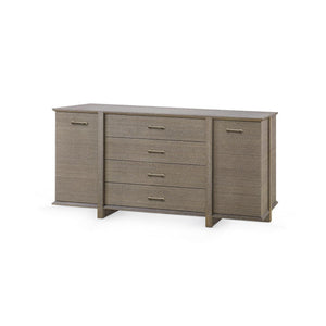 Watson 4-Drawer and 2-Door Cabinet-Blue Hand Home