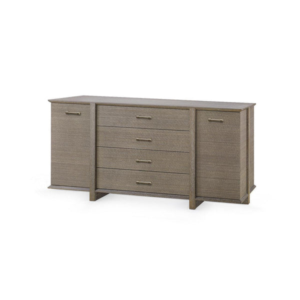 Watson 4-Drawer and 2-Door Cabinet-Blue Hand Home