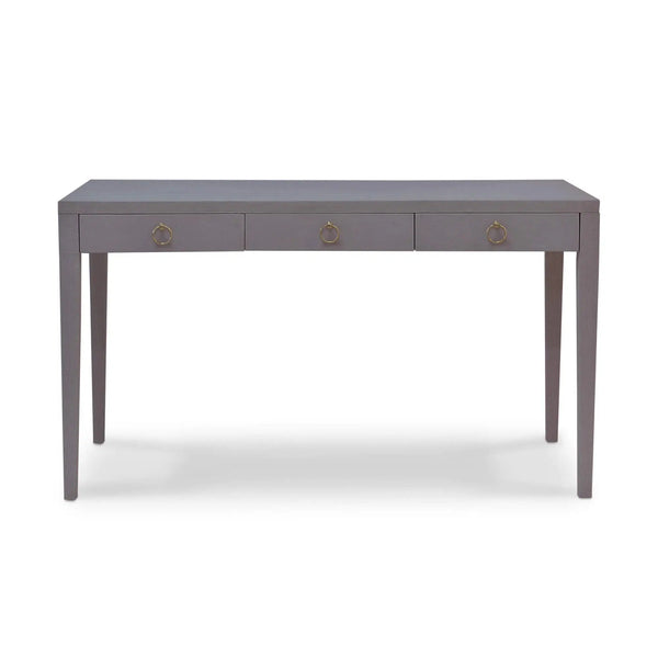 Westminster Linen Wrapped Desk-Blue Hand Home