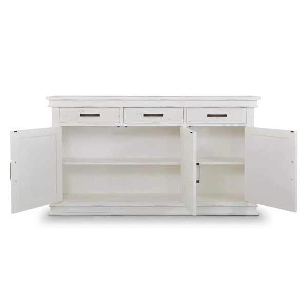 Williamson Sideboard w/ 3 Doors-Blue Hand Home