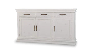 Williamson Sideboard w/ 3 Doors-Blue Hand Home