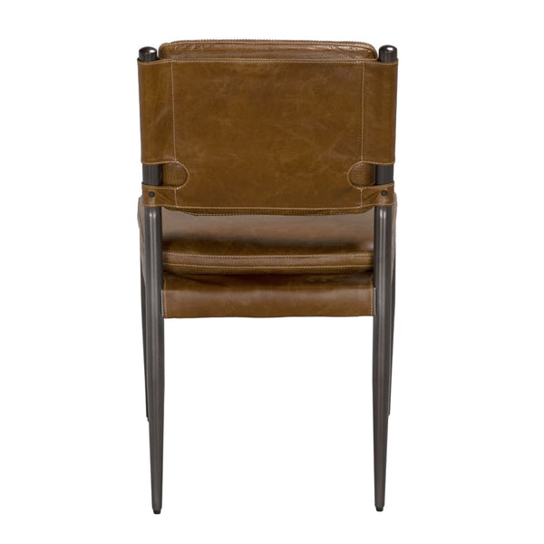 Wooster Dining Chair, Brown-Blue Hand Home