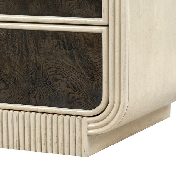 Wyatt 3-Drawer End Table-Blue Hand Home