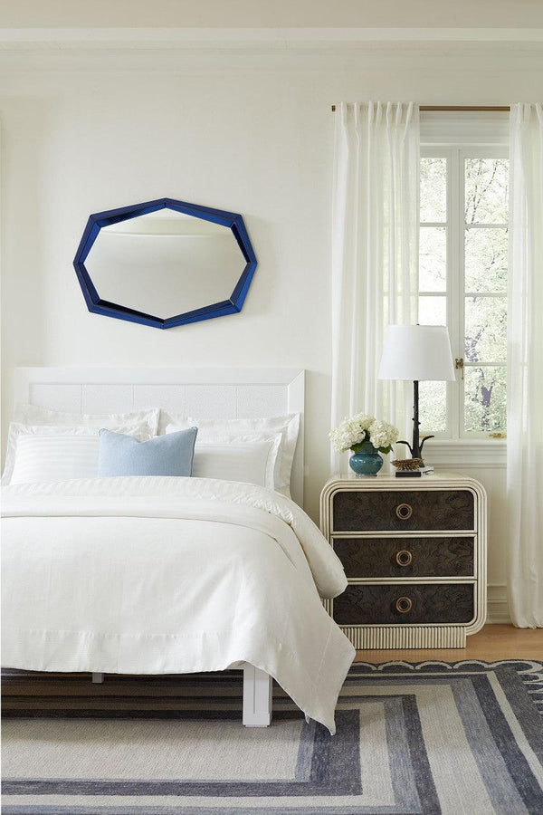 Wyatt 3-Drawer End Table-Blue Hand Home
