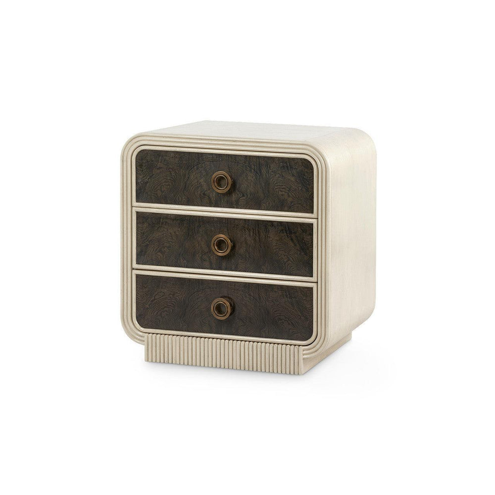 Wyatt 3-Drawer End Table-Blue Hand Home