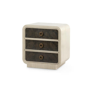 Wyatt 3-Drawer End Table-Blue Hand Home