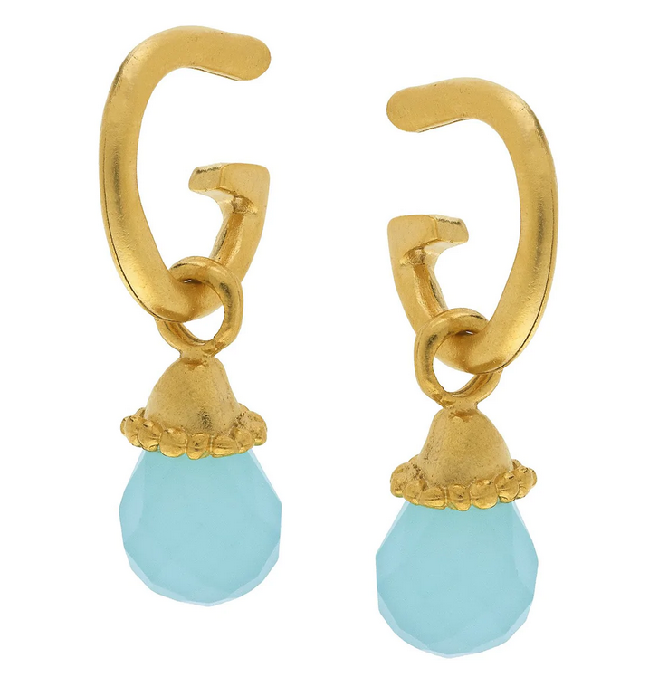 Gigi Drop Earrings-Susan Shaw Jewelry-Blue Hand Home