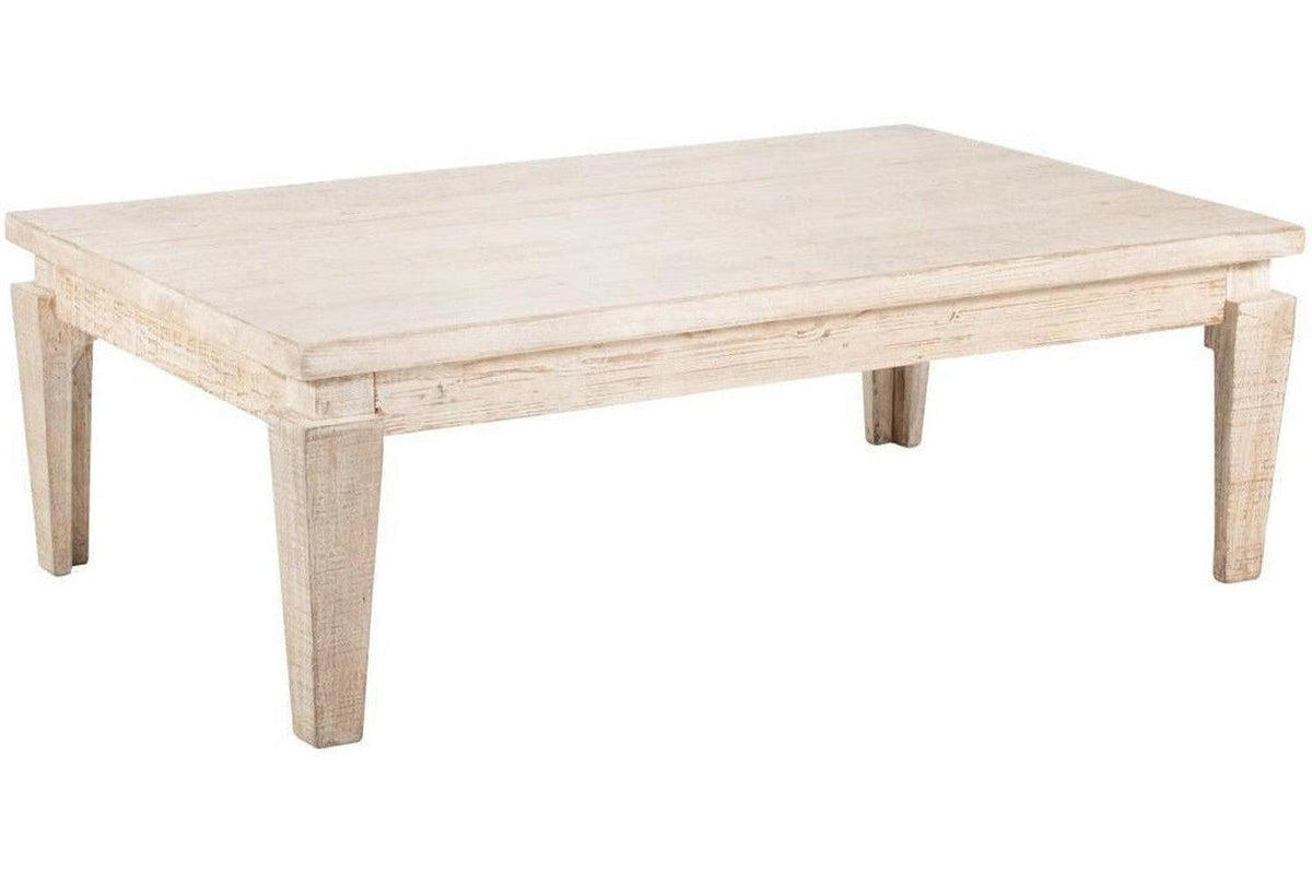 Soho Coffee Table White Washed-Olde Door Company-Blue Hand Home