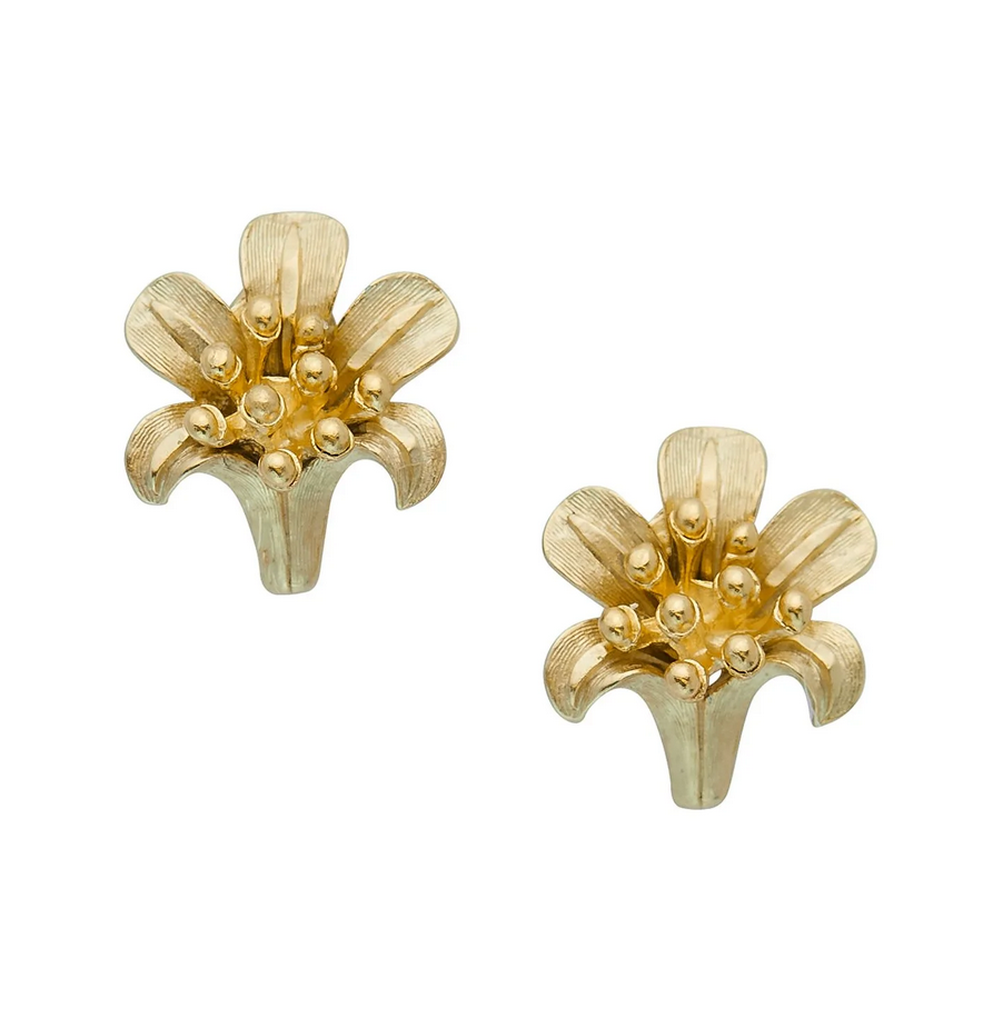 Lily Studs-Susan Shaw Jewelry-Blue Hand Home