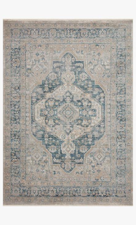 Joanna Gaines Elise Rug In Neutral Blue Free Ship Earn Points