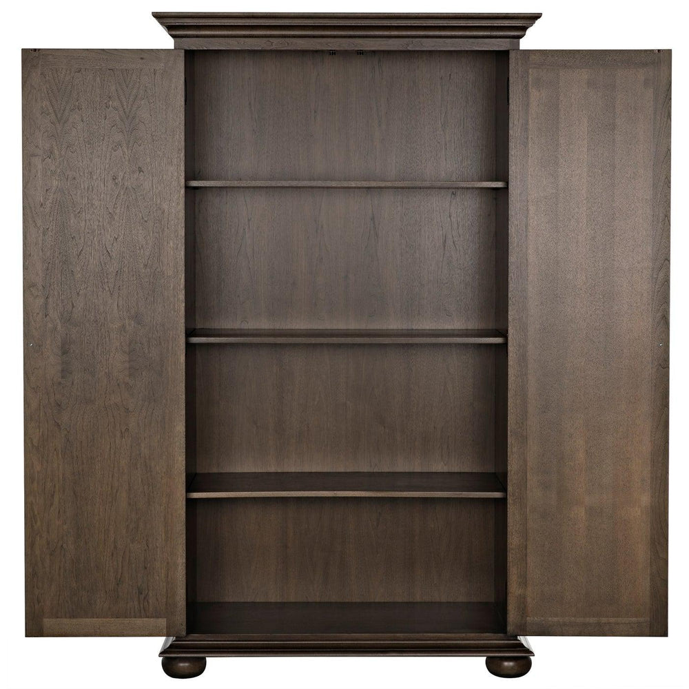 Diamond Armoire, Walnut-CFC Furniture-Blue Hand Home