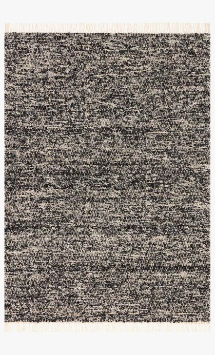 Hayes Rug Magnolia Home by Joanna Gaines - HAY-01 Onyx/Silver-Loloi Rugs-Blue Hand Home
