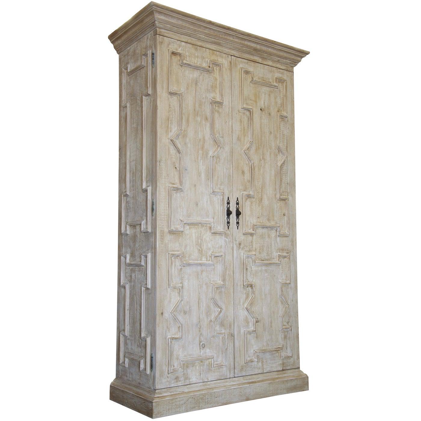 Reclaimed Lumber Gothic Armoire-CFC Furniture-Blue Hand Home