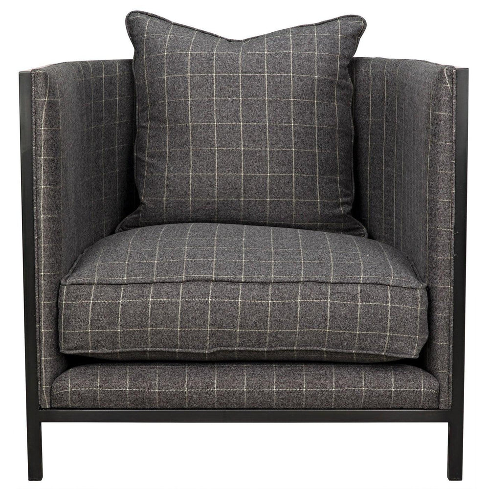 Sandra chair, Steel frame-CFC Furniture-Blue Hand Home
