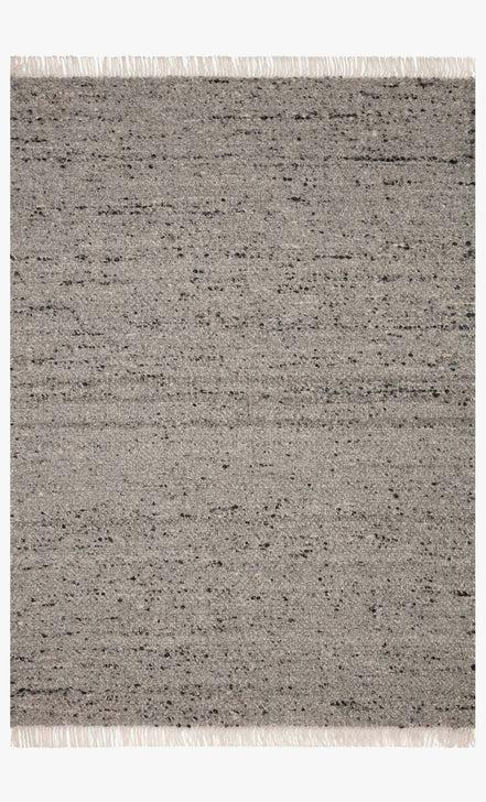 Hayes Rug Magnolia Home by Joanna Gaines - HAY-04 Silver/Stone-Loloi Rugs-Blue Hand Home