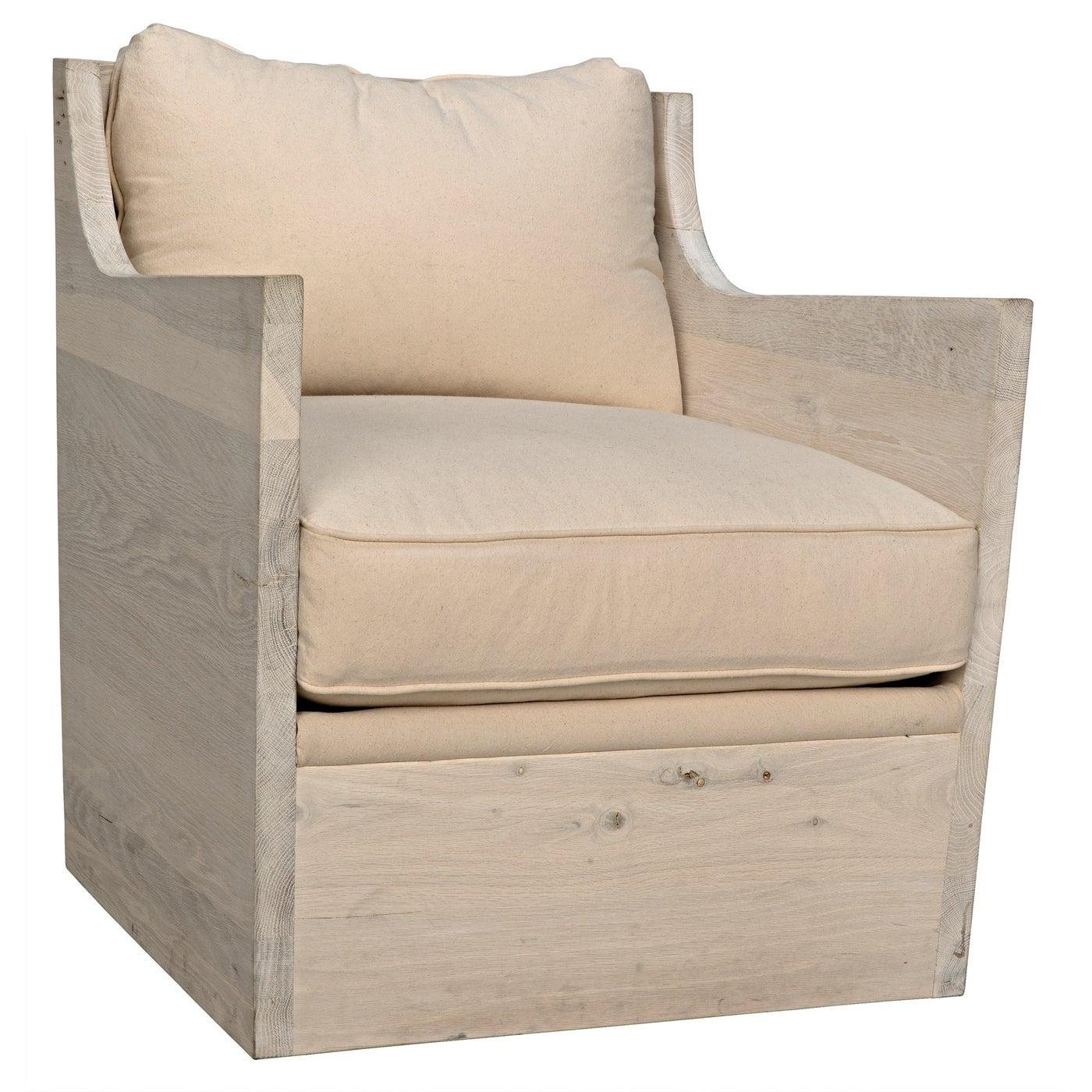 Angle chair, oak frame-CFC Furniture-Blue Hand Home