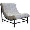 Maurice Chair, Steel Base-CFC Furniture-Blue Hand Home