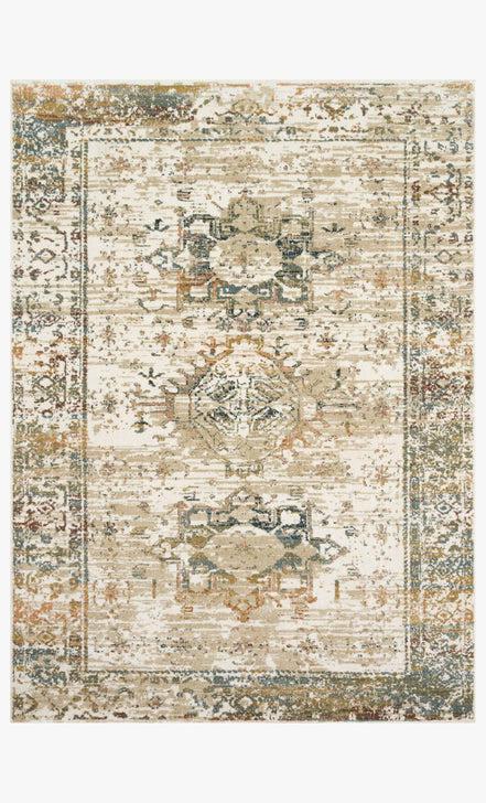 James Rug Magnolia Home by Joanna Gaines - JAE-02 Ivory/Multi-Loloi Rugs-Blue Hand Home