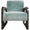 Omar Chair, Walnut Frame-CFC Furniture-Blue Hand Home