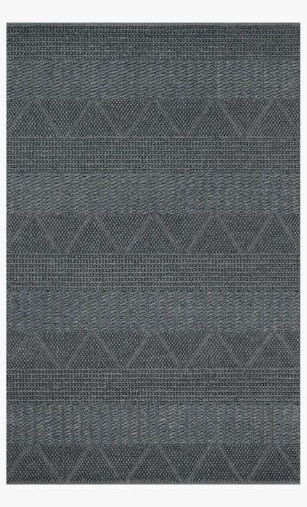 Rowan Rug Magnolia Home by Joanna Gaines - ROW-01 Denim-Loloi Rugs-Blue Hand Home