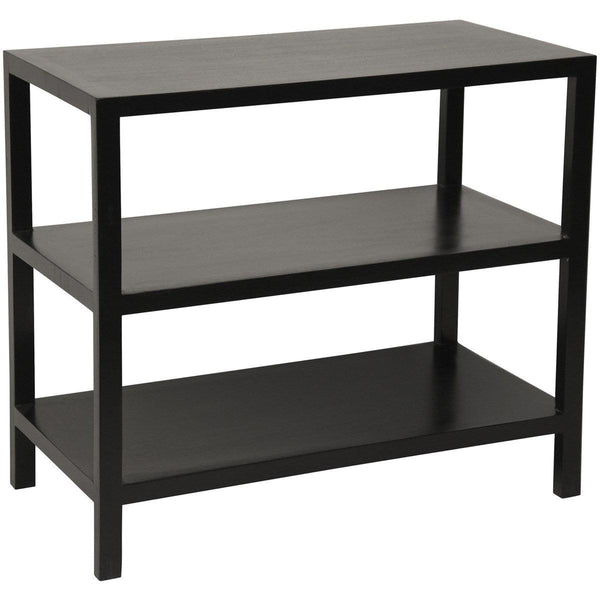Noir 2 Shelf Side Table-Noir Furniture-Blue Hand Home