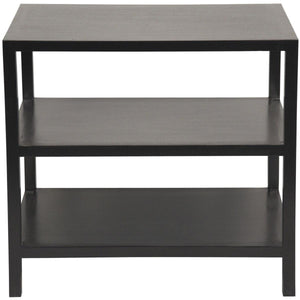 Noir 2 Shelf Side Table-Noir Furniture-Blue Hand Home