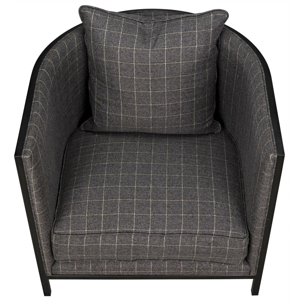 Sandra chair, Steel frame-CFC Furniture-Blue Hand Home