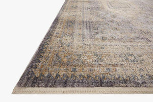 Janey Rug Magnolia Home by Joanna Gaines - JAY-02 Slate/Gold-Loloi Rugs-Blue Hand Home