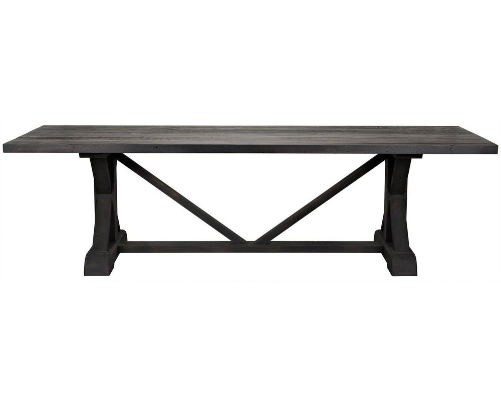 Reclaimed Lumber X-Dining Table-CFC Furniture-Blue Hand Home