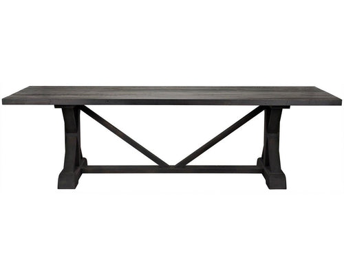 Reclaimed Lumber X-Dining Table-CFC Furniture-Blue Hand Home