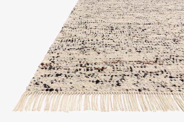 Hayes Rug Magnolia Home by Joanna Gaines - HAY-02 Pebble/Natural-Loloi Rugs-Blue Hand Home
