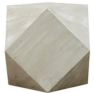Reclaimed Lumber Iconsahedron Side Table-CFC Furniture-Blue Hand Home