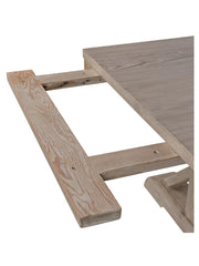 Reclaimed Lumber Rosario Extension Dining Table, 9 Feet-CFC Furniture-Blue Hand Home