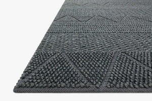 Rowan Rug Magnolia Home by Joanna Gaines - ROW-01 Denim-Loloi Rugs-Blue Hand Home