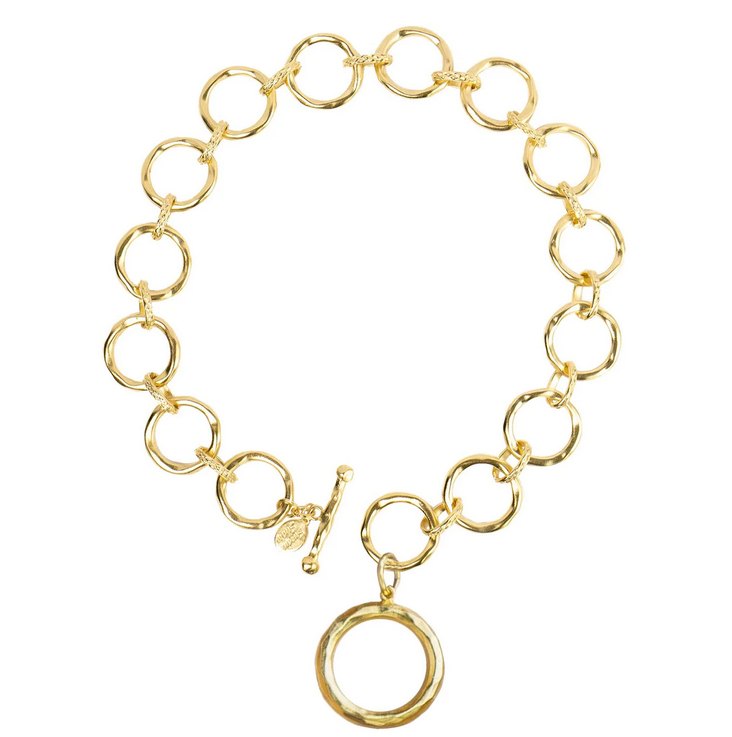 Sage Toggle Necklace-Susan Shaw Jewelry-Blue Hand Home