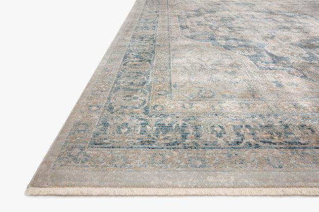 Elise Rug Magnolia Home by Joanna Gaines - ELI-01 Neutral/Blue-Loloi Rugs-Blue Hand Home