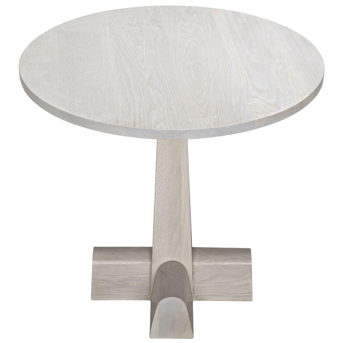 Camellia Round Side Table, Oak-CFC Furniture-Blue Hand Home