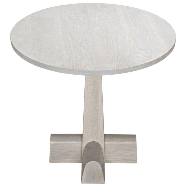 Camellia Round Side Table, Oak-CFC Furniture-Blue Hand Home